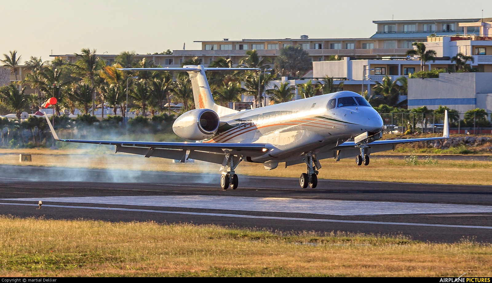 Private PR-AVX aircraft at Sint Maarten - Princess Juliana Intl