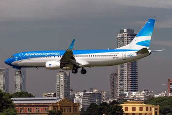 LV-CTC - Aerolineas Argentinas Boeing 737-800