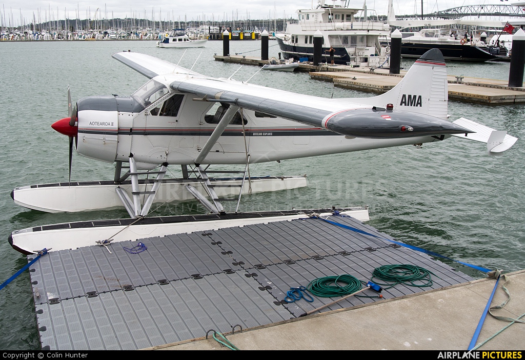 Auckland Seaplanes ZK-AMA aircraft at Off Airport - New Zealand