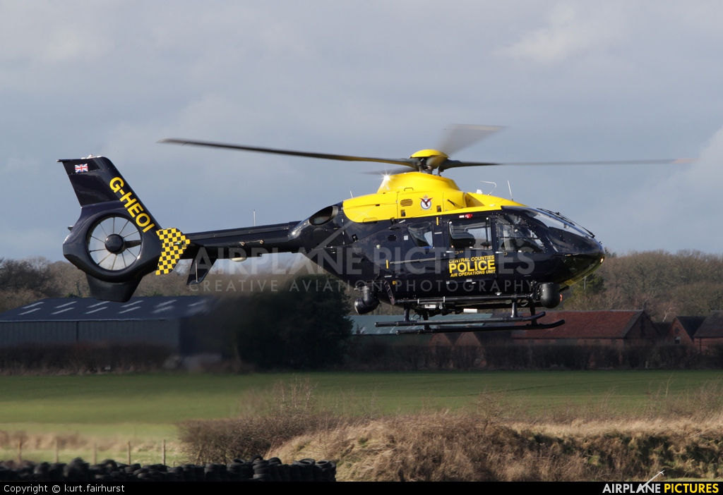 UK - Police Services G-HEOI aircraft at Wolverhampton - Halfpenny Green