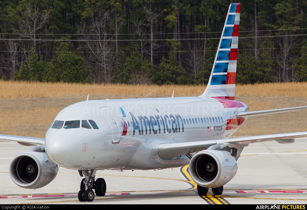 American Airlines N700UW aircraft at Raleigh - Durham Intl
