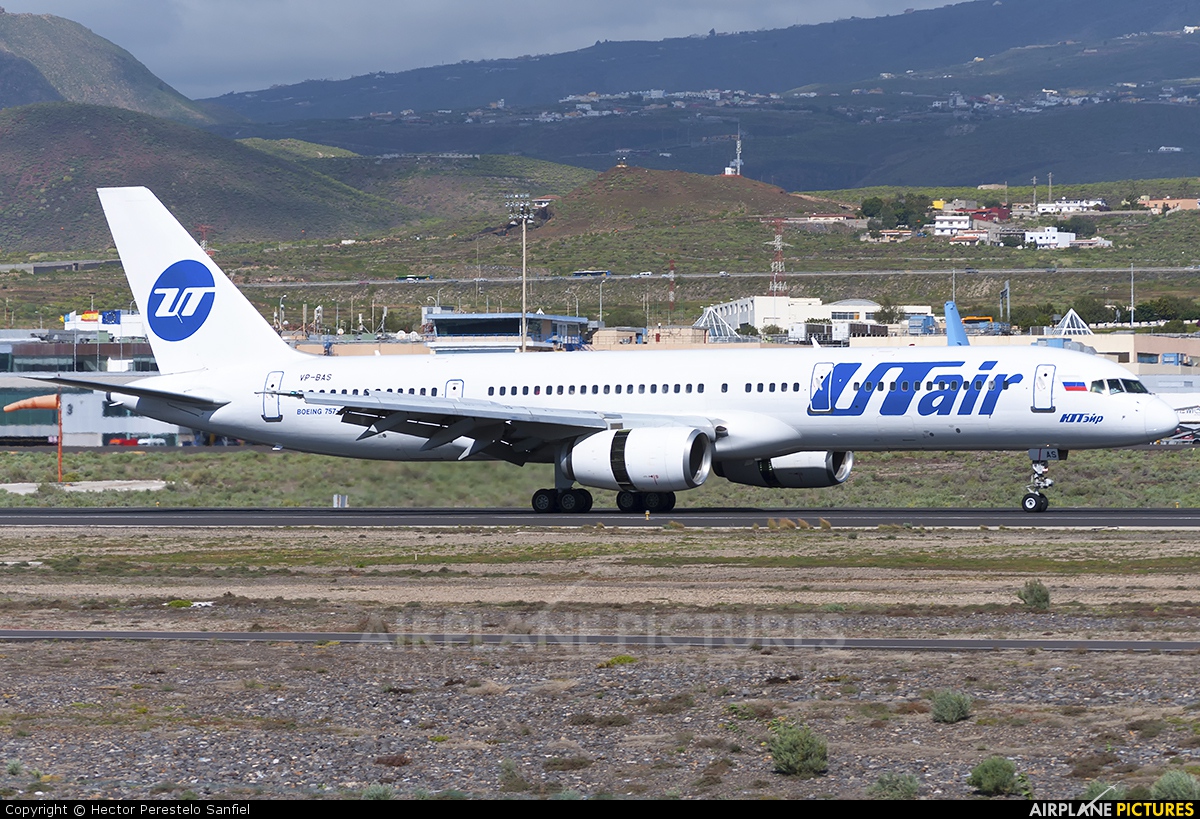 UTair VP-BAS aircraft at Tenerife Sur - Reina Sofia