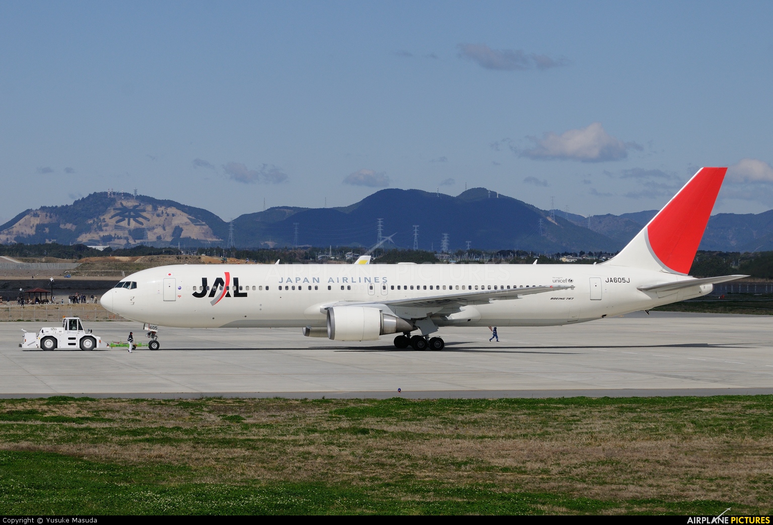 JAL - Japan Airlines JA605J aircraft at Shizuoka
