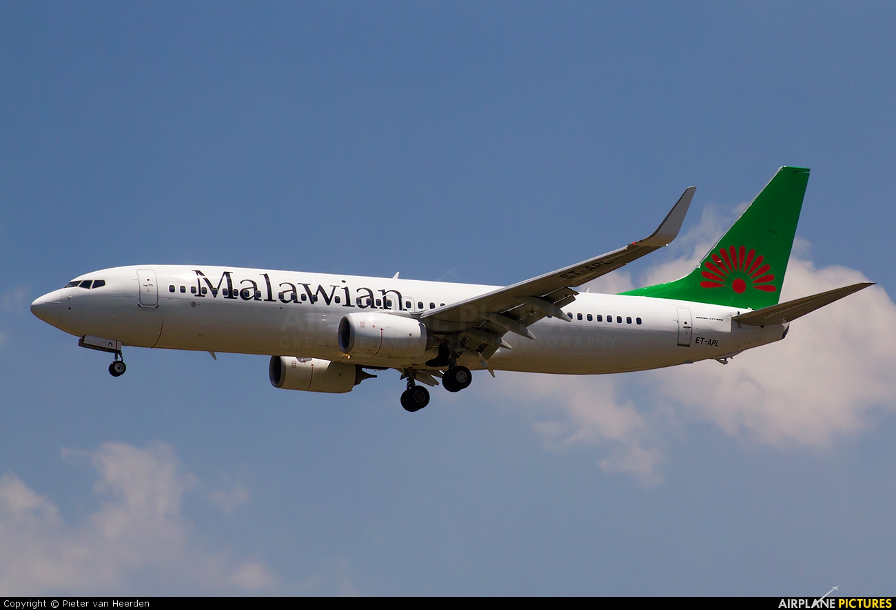 Malawian Airlines ET-APL aircraft at Johannesburg - OR Tambo Intl