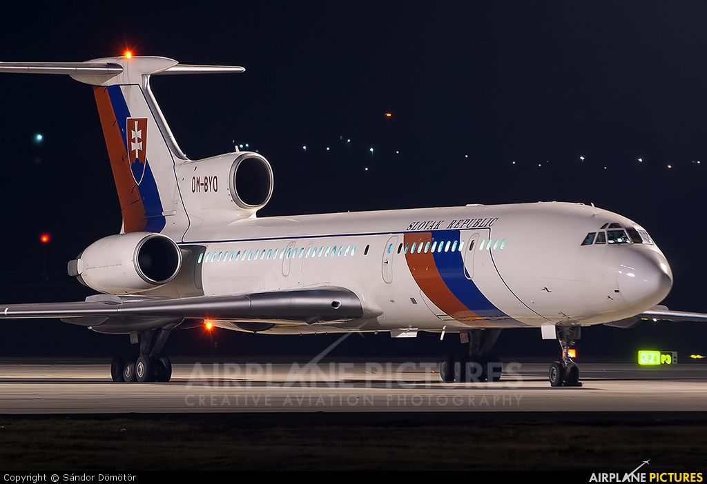 Slovakia - Government OM-BYO aircraft at Budapest Ferenc Liszt International Airport