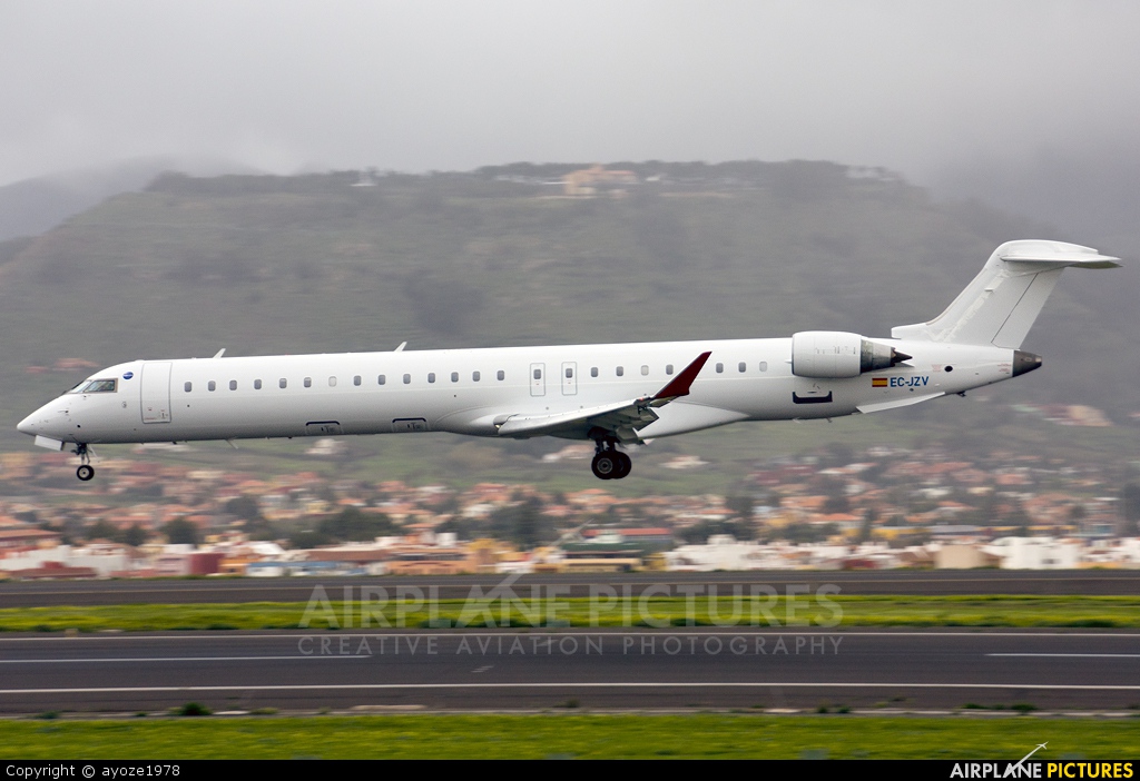 Air Nostrum - Iberia Regional EC-JZV aircraft at Tenerife Norte - Los Rodeos