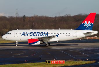 A6-SAA - Air Serbia Airbus A319