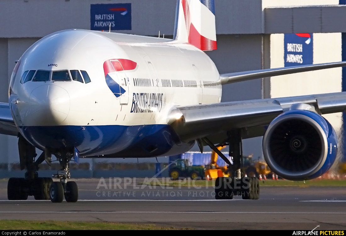 British Airways G-YMMC aircraft at London - Heathrow