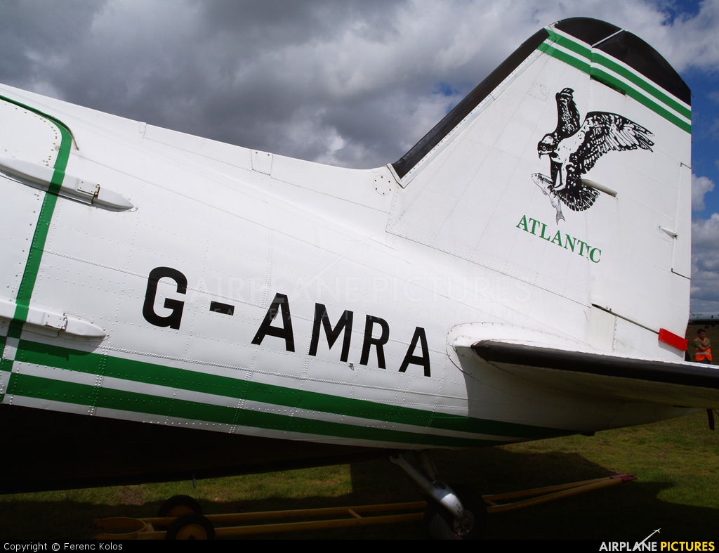 Air Atlantique G-AMRA aircraft at Coventry