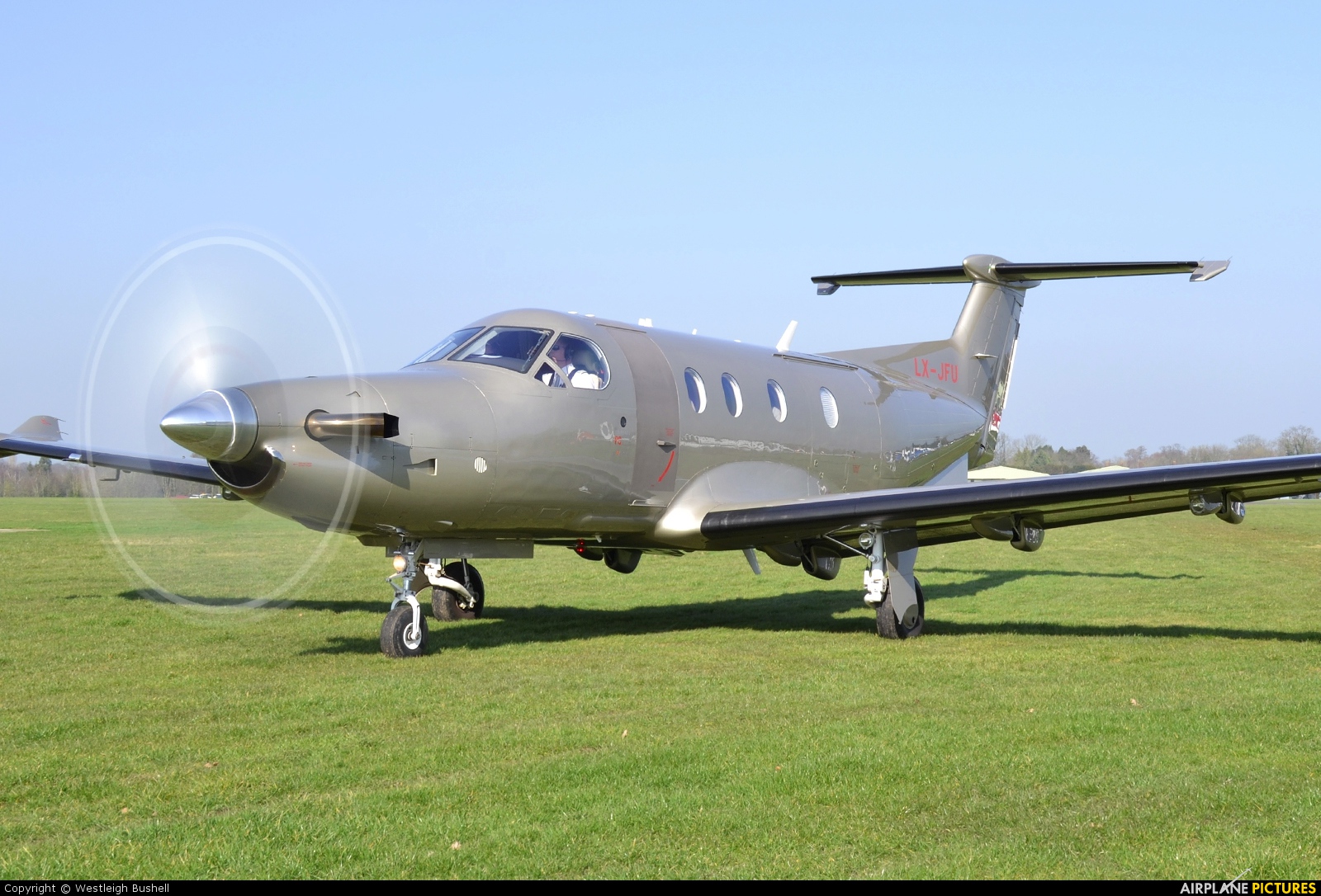 Private LX-JFU aircraft at Denham
