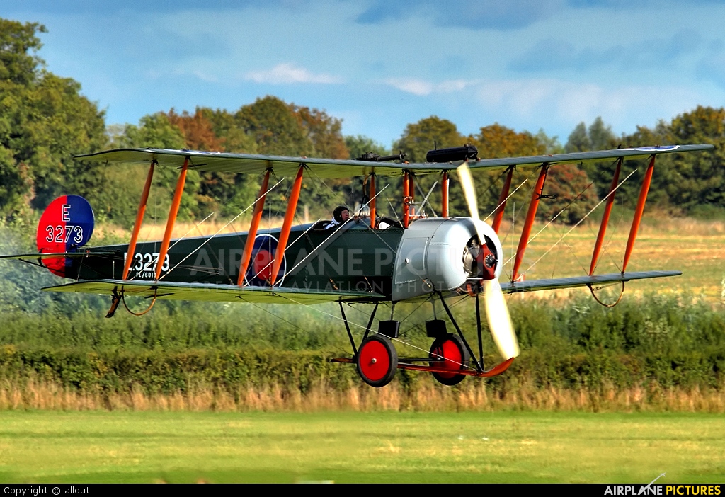 The Shuttleworth Collection G-ADEV aircraft at Old Warden