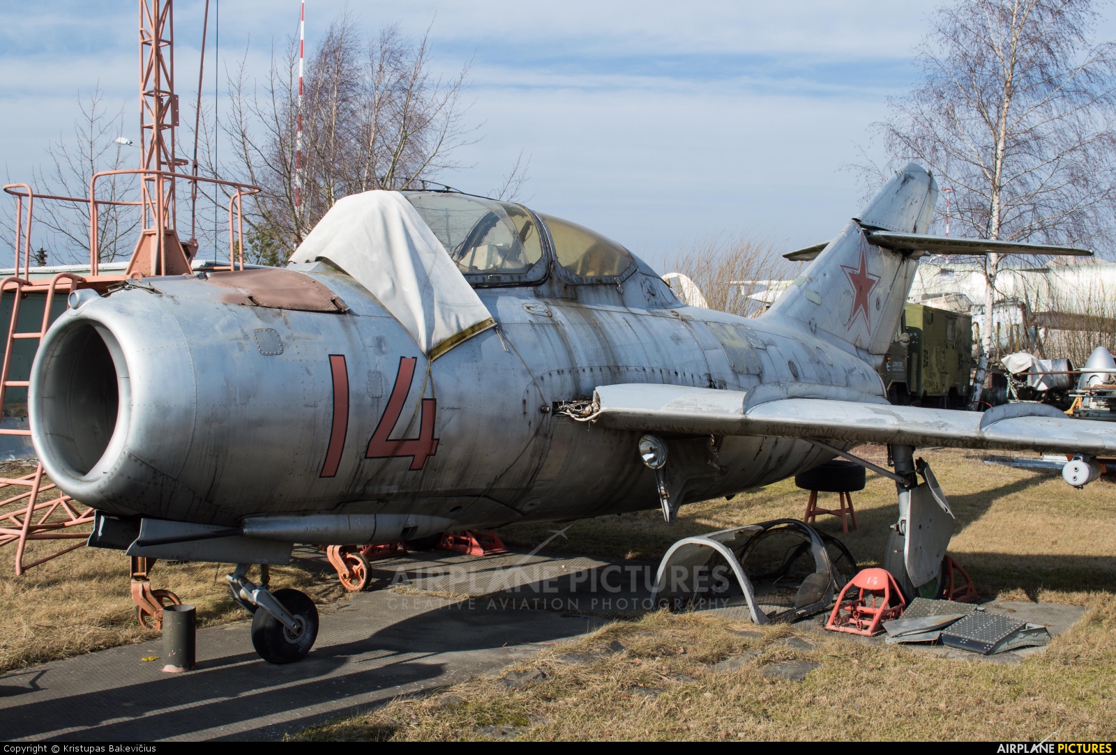 Russia - Air Force 14 aircraft at Riga Aviation Museum