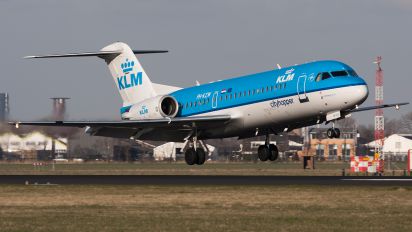 PH-KZW - KLM Cityhopper Fokker 70