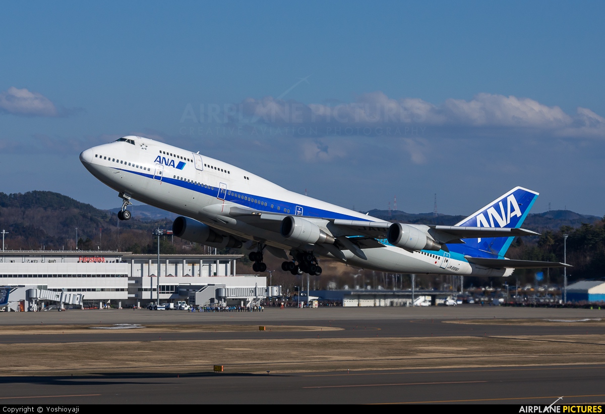 ANA - All Nippon Airways JA8961 aircraft at Fukushima