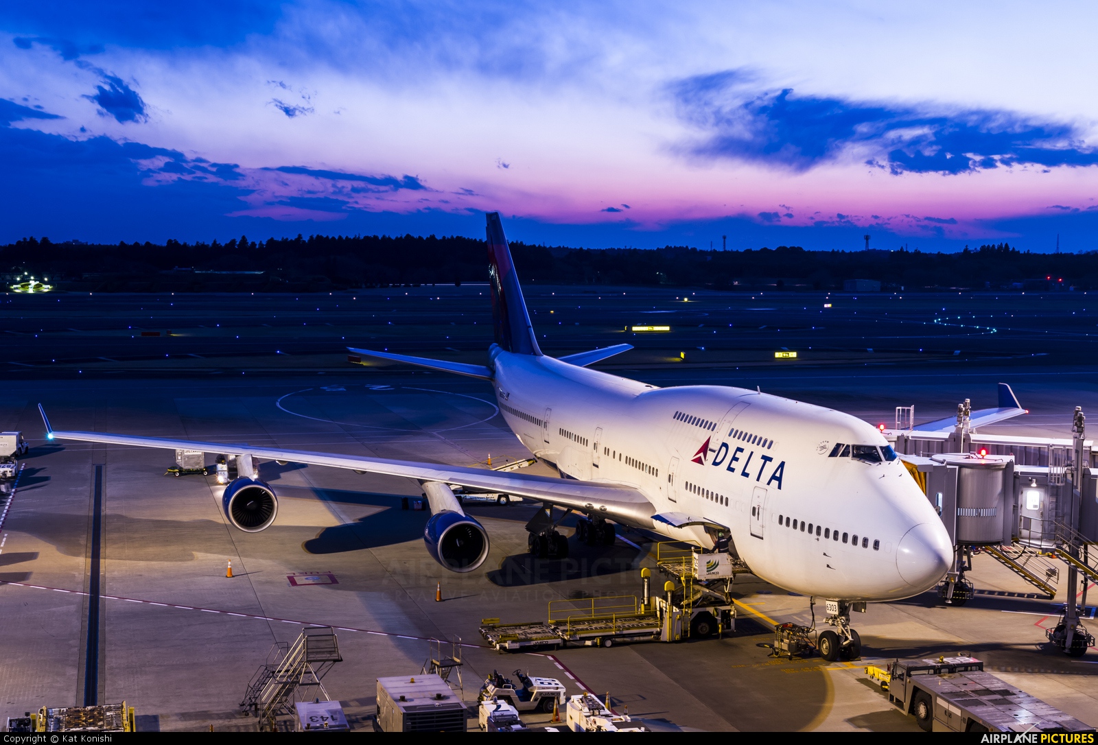 Delta Air Lines N663US aircraft at Tokyo - Narita Intl