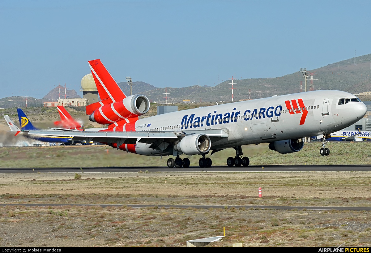 Martinair Cargo PH-MCR aircraft at Tenerife Sur - Reina Sofia