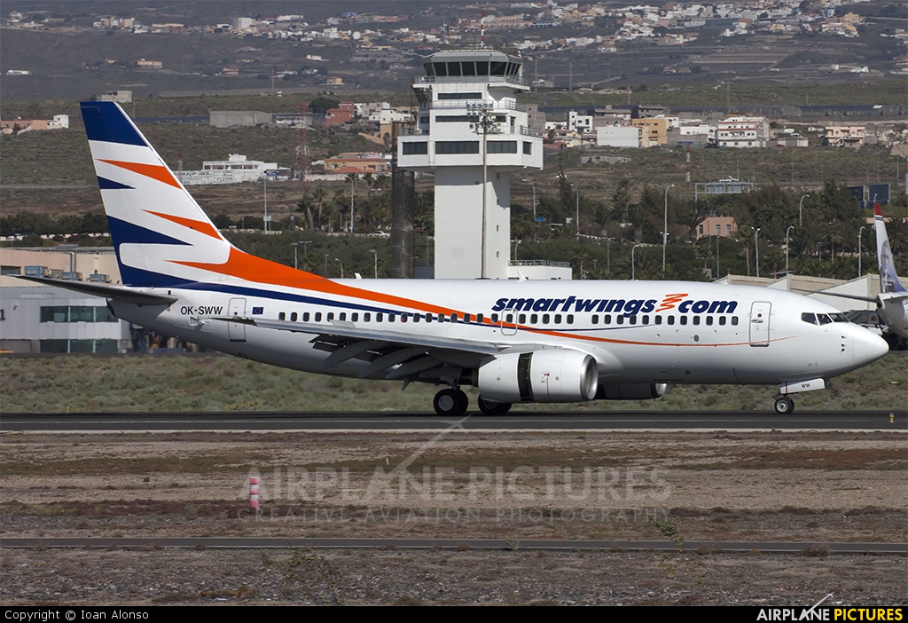 SmartWings OK-SWW aircraft at Tenerife Sur - Reina Sofia