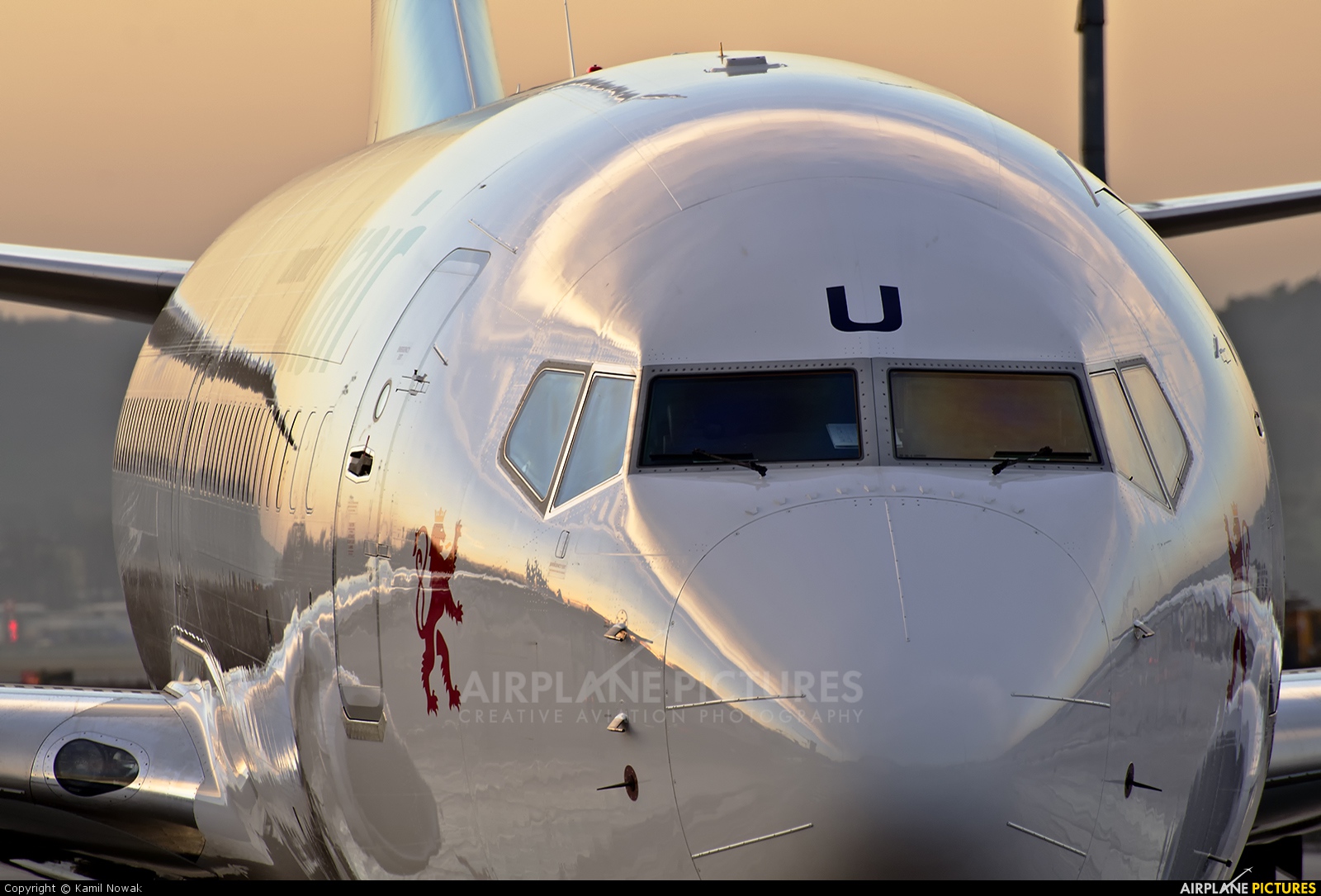 Luxair LX-LGU aircraft at Kraków - John Paul II Intl