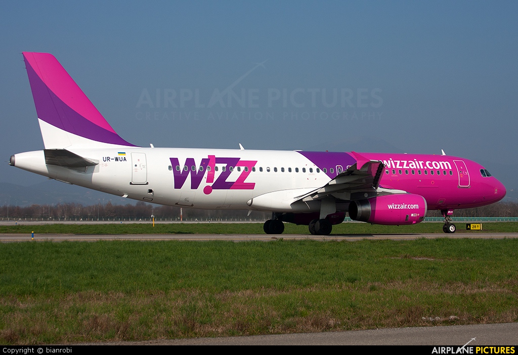 Wizz Air UR-WUA aircraft at Bergamo - Orio al Serio