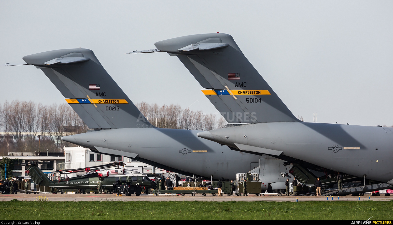 USA - Air Force 10-0213 aircraft at Rotterdam
