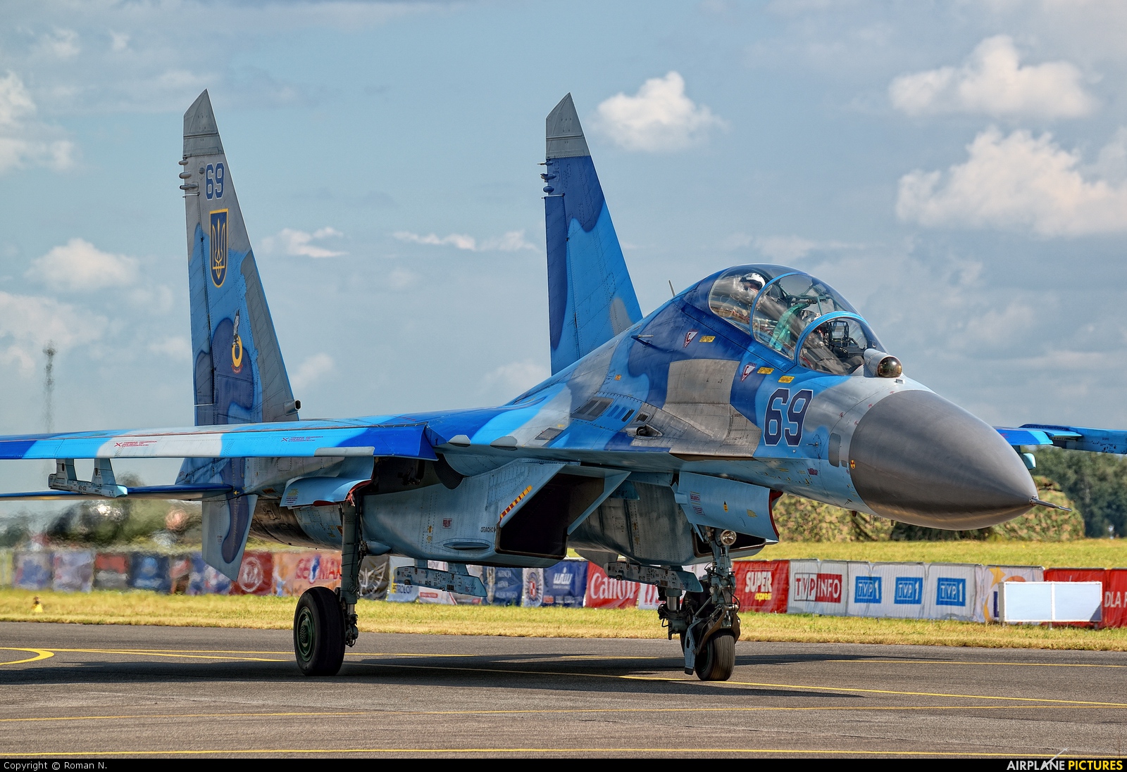 Ukraine - Air Force 69 aircraft at Radom - Sadków