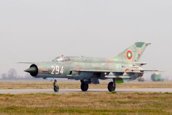 294 - Bulgaria - Air Force Mikoyan-Gurevich MiG-21bis