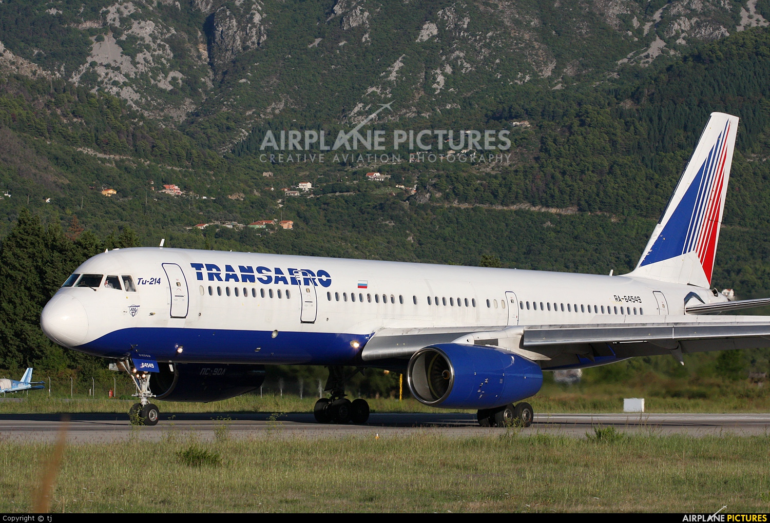 Transaero Airlines RA-64549 aircraft at Tivat