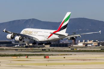 A6-EEI - Emirates Airlines Airbus A380