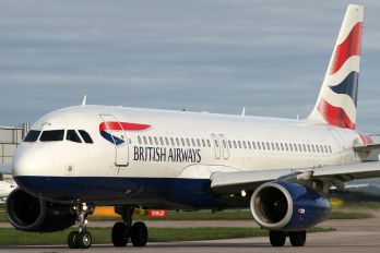 G-EUYH - British Airways Airbus A320