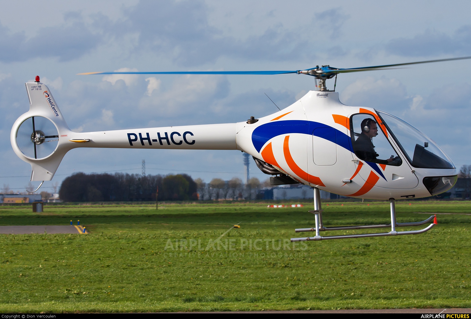 Helicentre PH-HCC aircraft at Lelystad