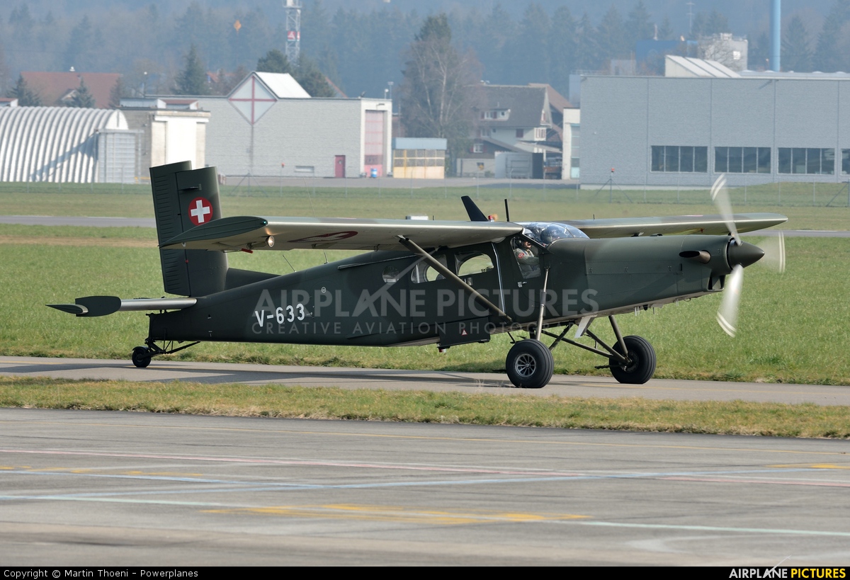 Switzerland - Air Force V-633 aircraft at Emmen