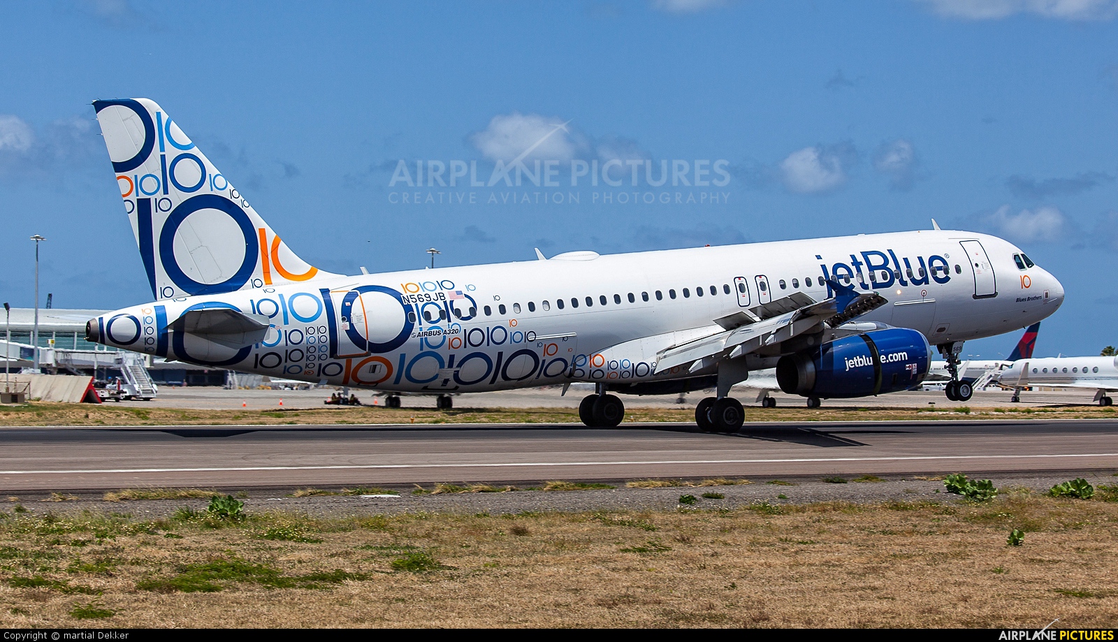 JetBlue Airways N569JB aircraft at Sint Maarten - Princess Juliana Intl