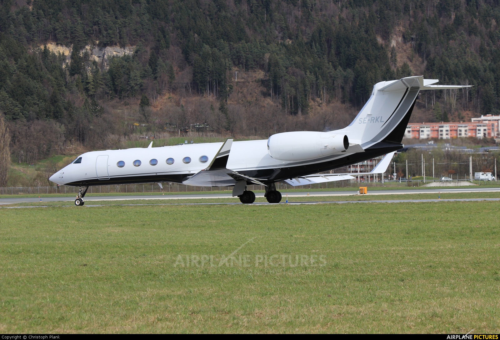 SAAB Aircraft Company SE-RKL aircraft at Innsbruck