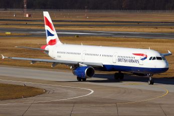 G-EUXC - British Airways Airbus A321
