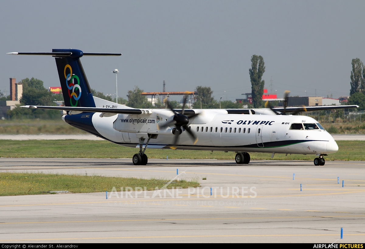 Olympic Airlines SX-BIU aircraft at Sofia