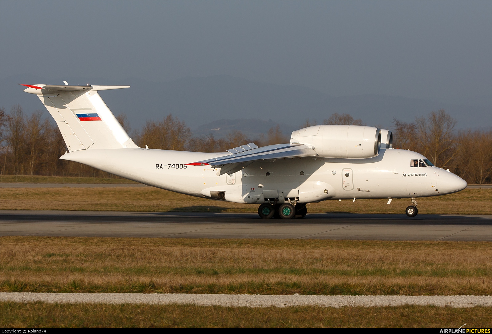 2nd Sverdlovsk Aviation Enterprise RA-74006 aircraft at Basel - Mulhouse- Euro