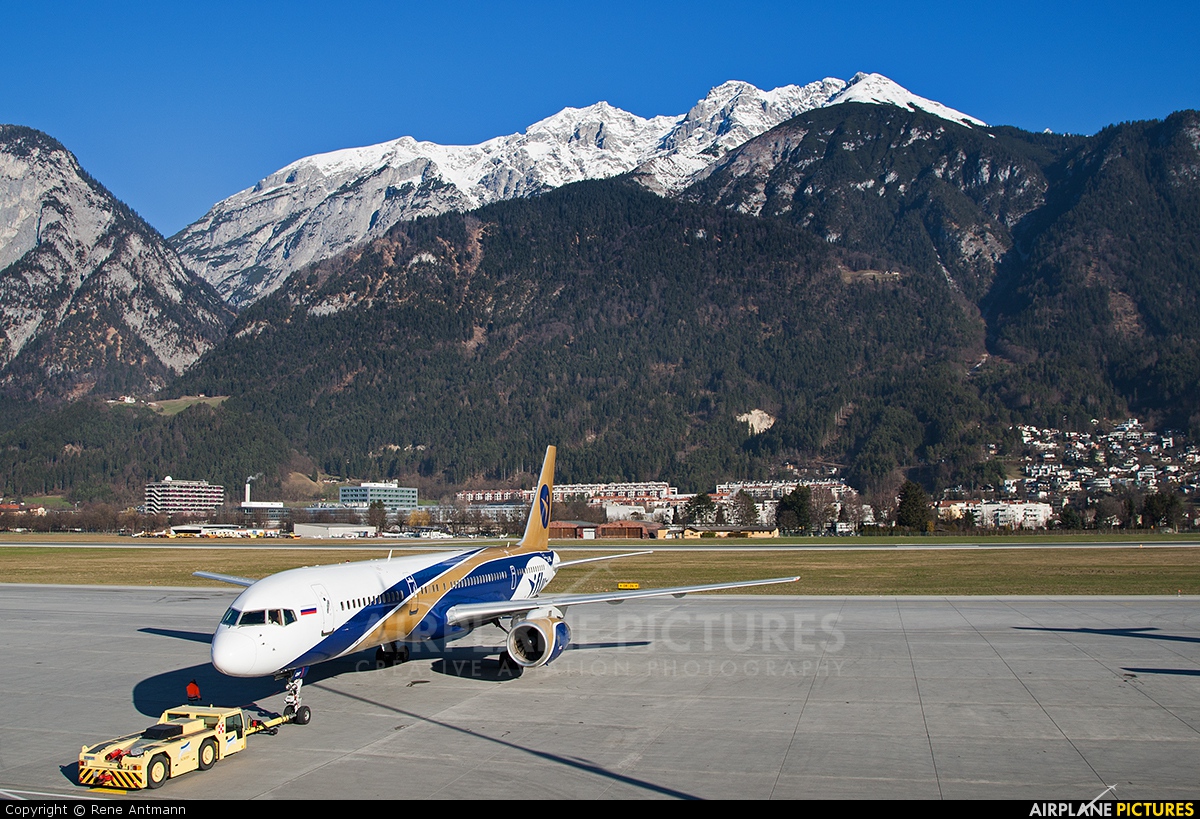 I-Fly Airlines EI-EWT aircraft at Innsbruck