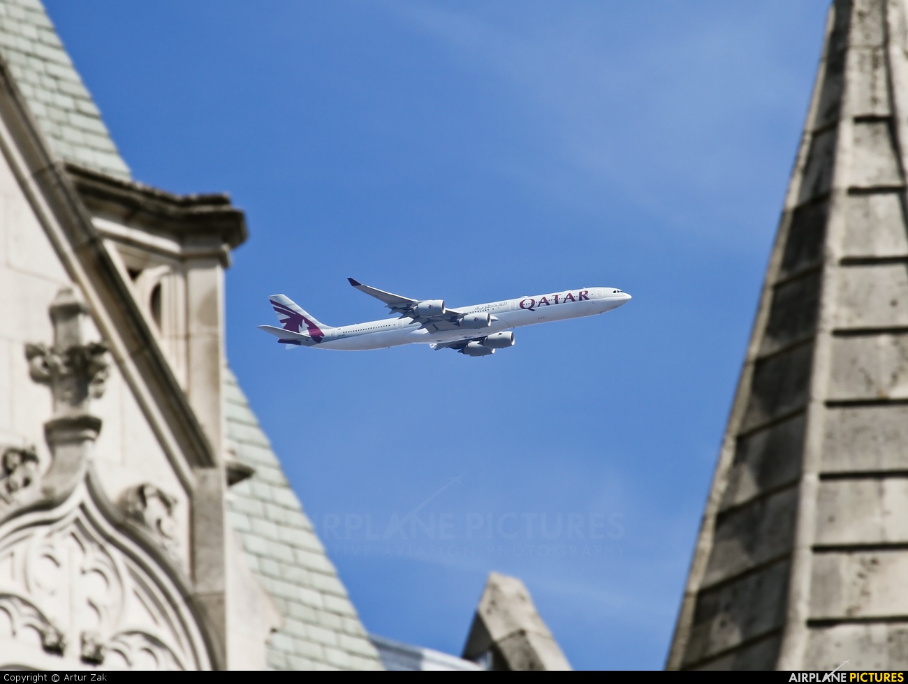 Qatar Airways A7-AGB aircraft at Off Airport - England