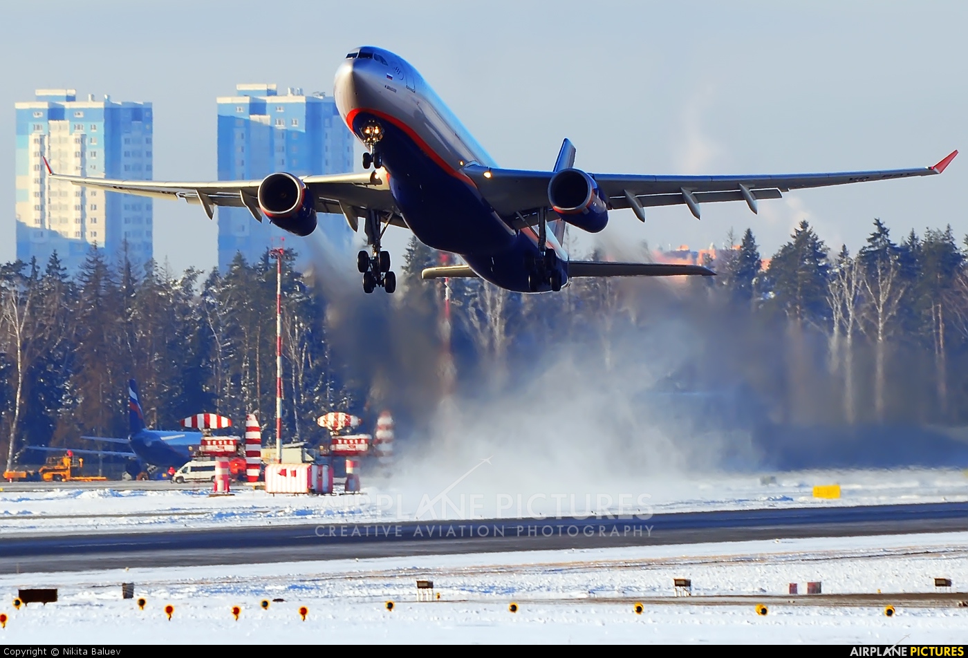 Aeroflot VP-BLY aircraft at Moscow - Sheremetyevo