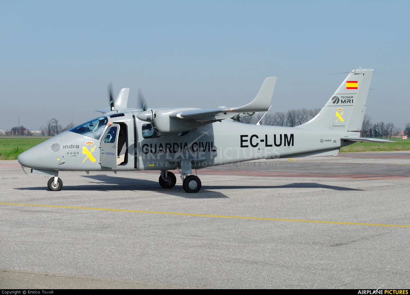 Spain - Guardia Civil EC-LUM aircraft at Parma