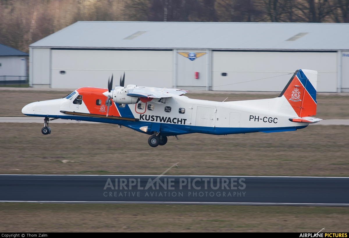 Netherlands - Coastguard PH-CGC aircraft at Eindhoven