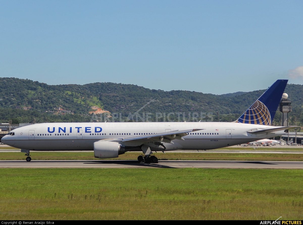 United Airlines N778UA aircraft at São Paulo - Guarulhos