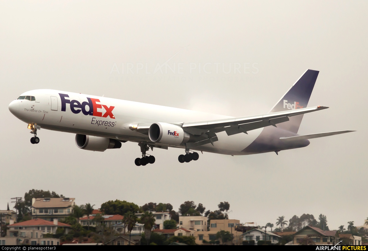FedEx Federal Express N101FE aircraft at San Diego - Lindbergh Field