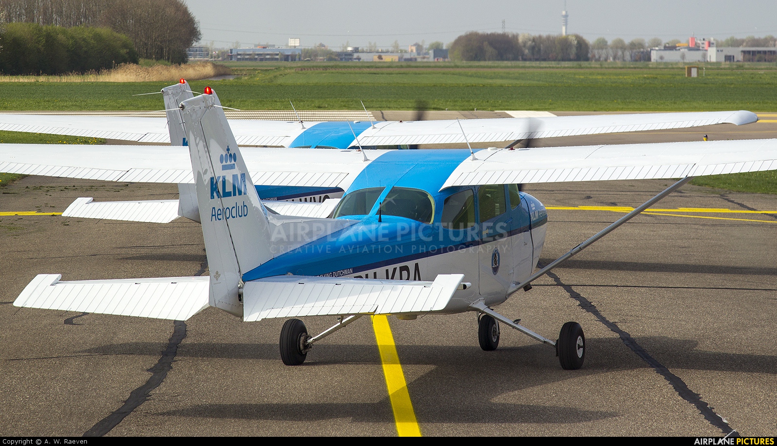 KLM Luchtvaartschool PH-KBA aircraft at Lelystad