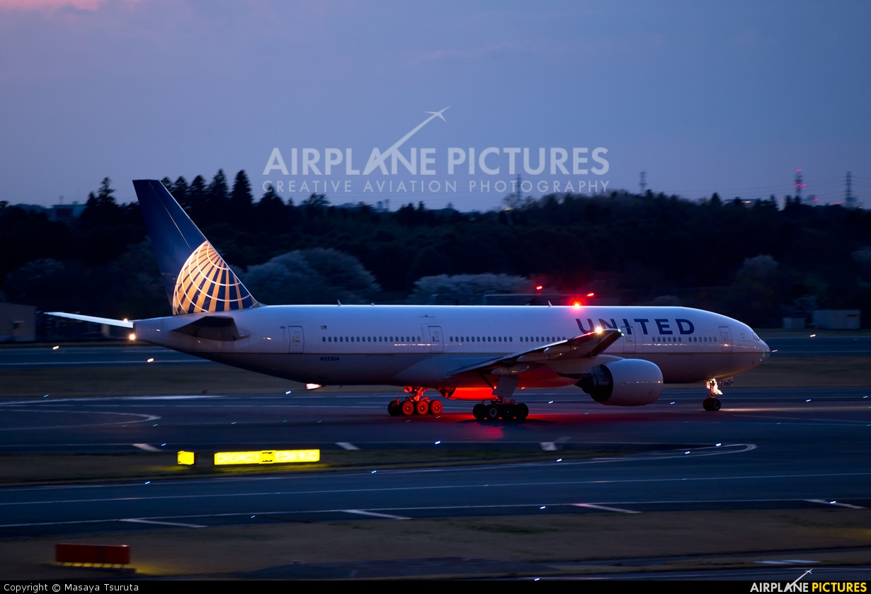 United Airlines N223UA aircraft at Tokyo - Narita Intl