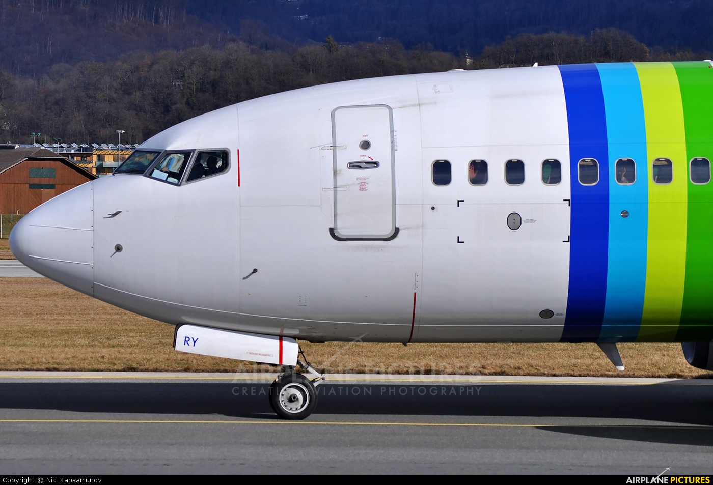 Transavia PH-XRY aircraft at Salzburg