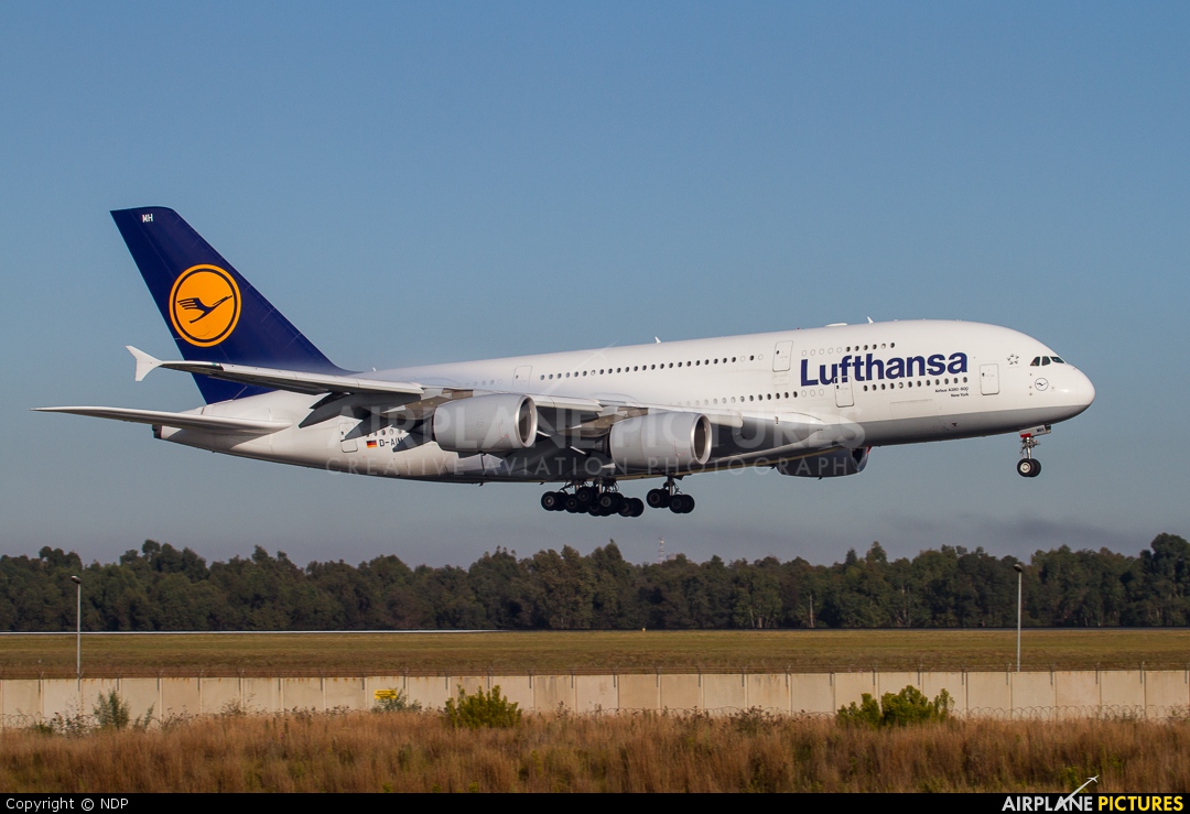 Lufthansa D-AIMH aircraft at Johannesburg - OR Tambo Intl