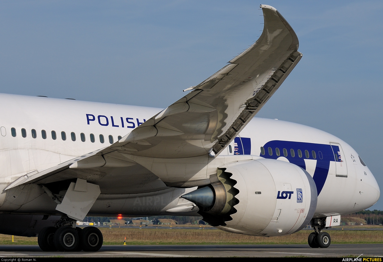 LOT - Polish Airlines SP-LRA aircraft at Bydgoszcz - Szwederowo