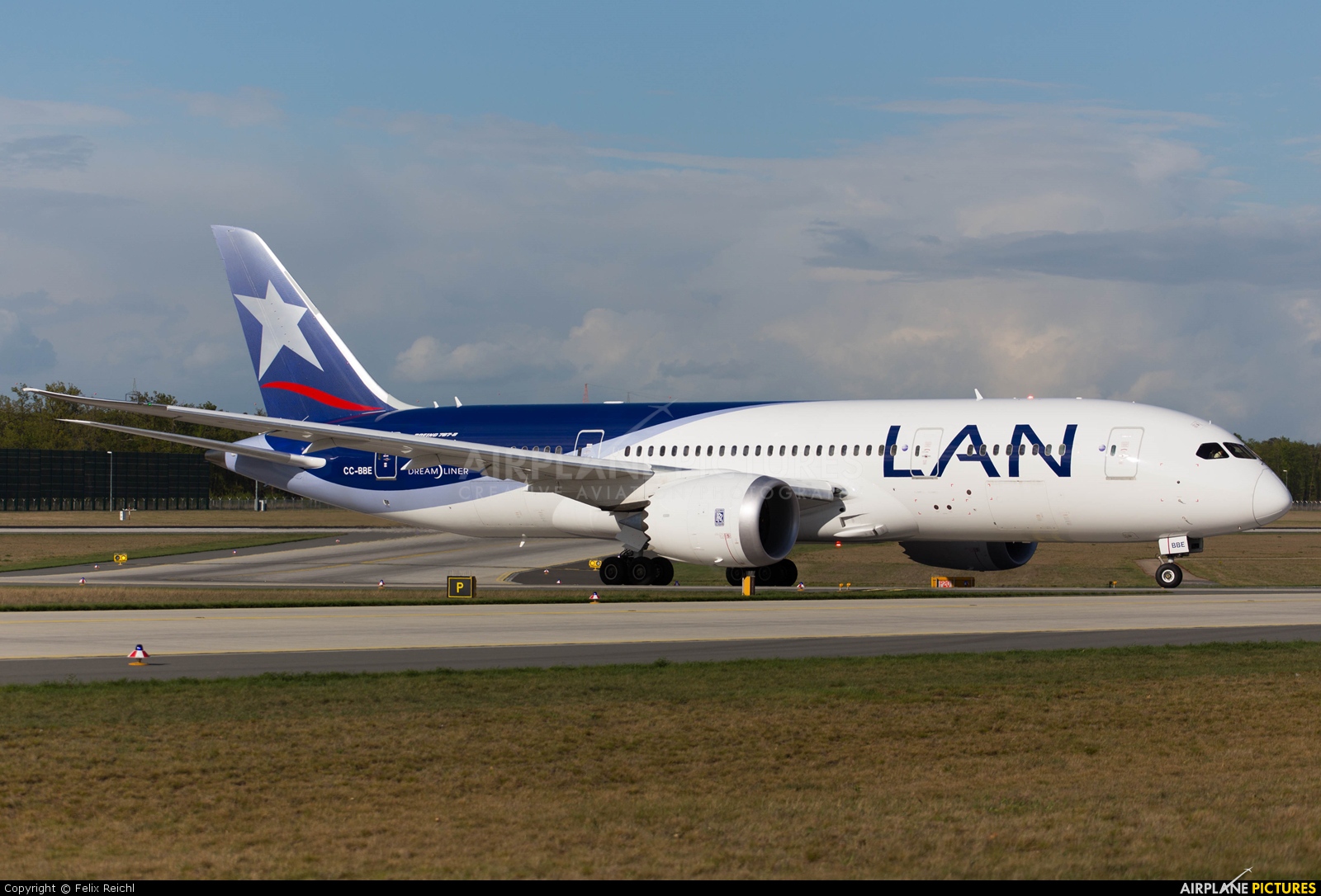 LAN Airlines CC-BBE aircraft at Munich