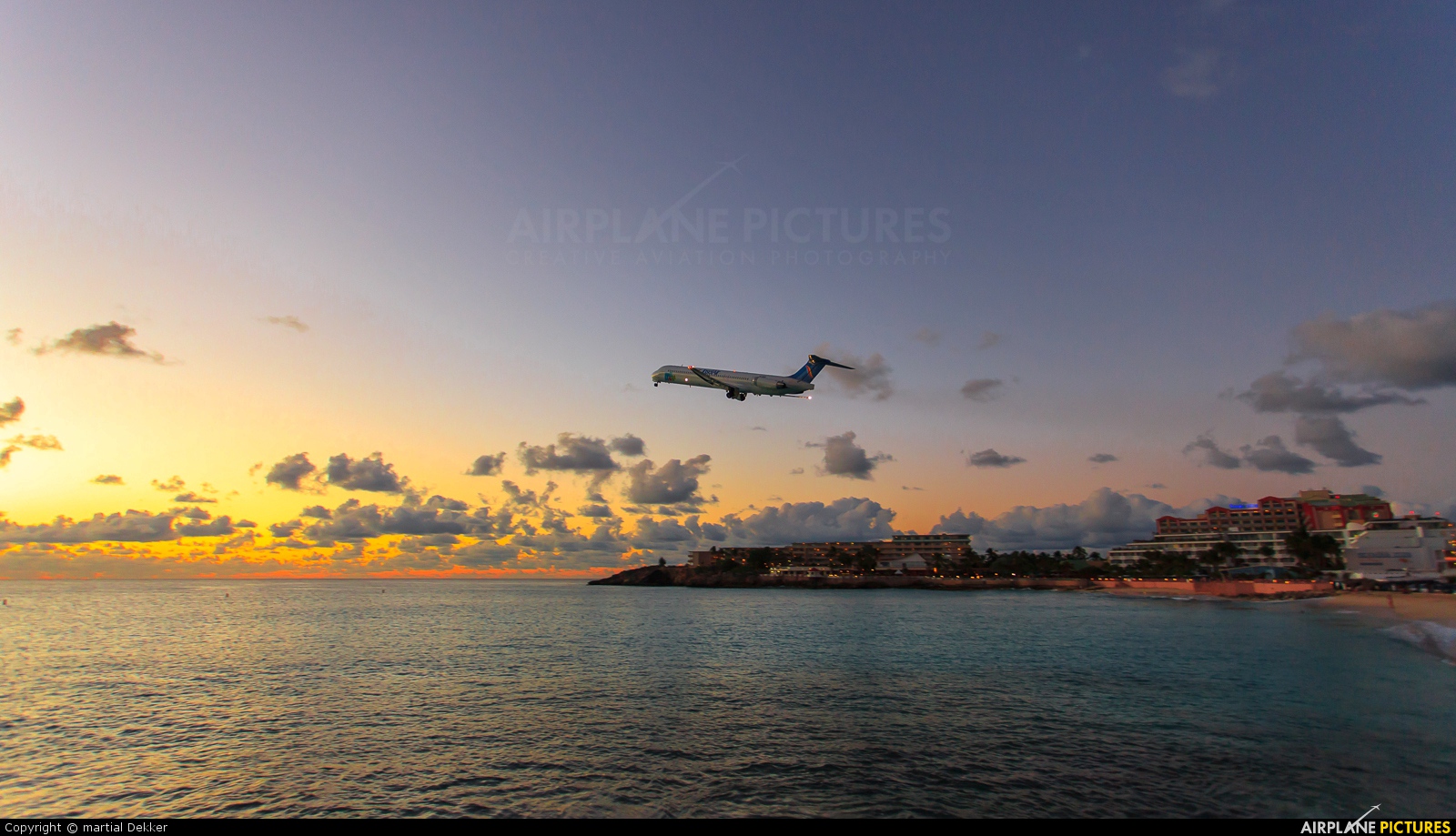 Insel Air P4-MDD aircraft at Sint Maarten - Princess Juliana Intl